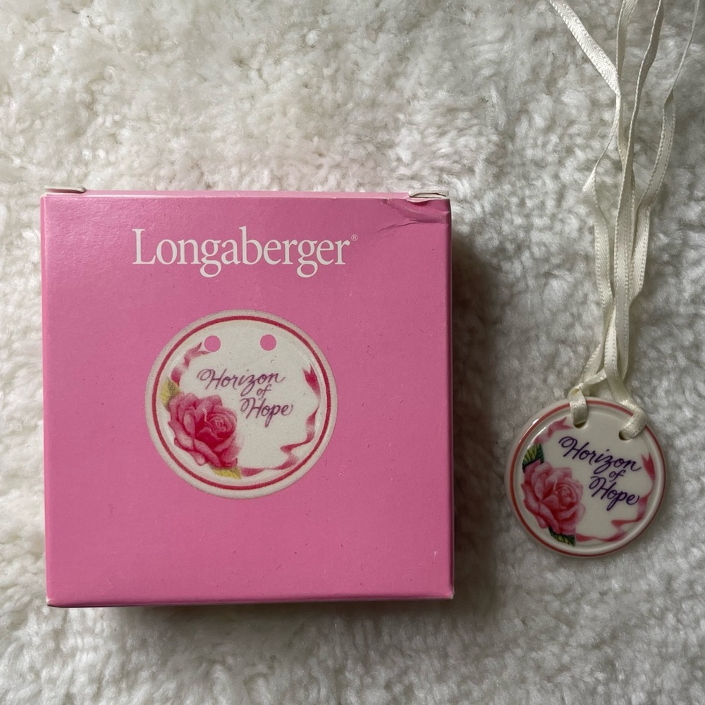 Longaberger Horizon of Hope Tie-On
